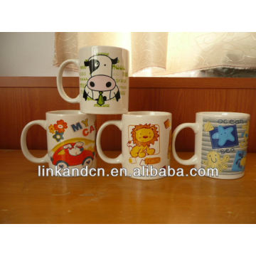 Taza única de la manija de 400ml